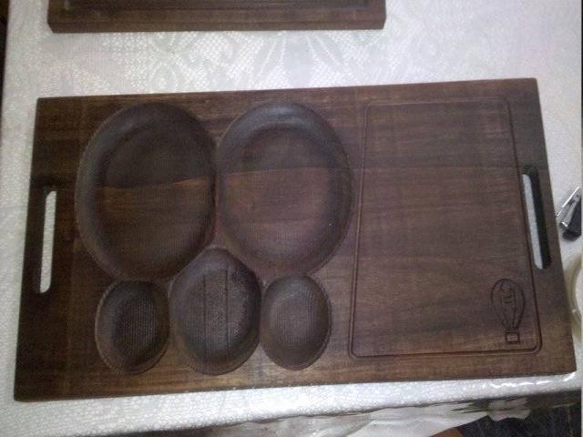 Trabajo de CNC en madera